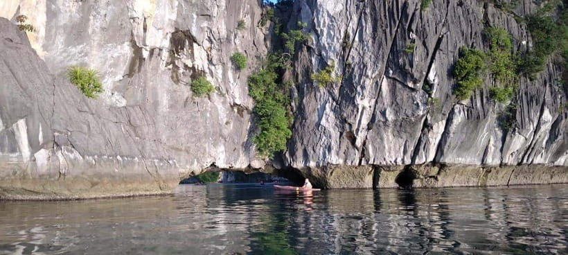 Full day hike - climbing in Jungle of Cat Ba National park - Lan Ha Bay by boat and kayak