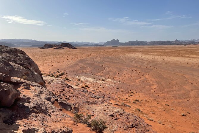 Full-Day Hiking in Wadi Rum's Desert with Lunch - Khazali Canyon and old Bedouin inscriptions