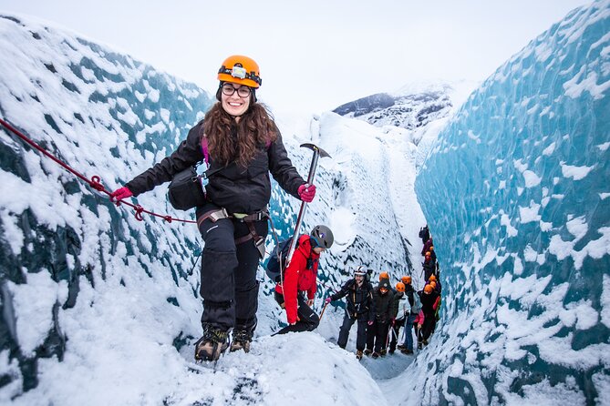 Glacier Hiking In Skaftafell - Getting onto Vatnajökull near Skaftafell
