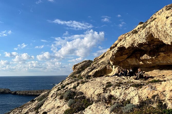 Gozo Unveiled Hiking: A Guided Hike tour in Gozo - San Lawrenz cliffs and wide views over Dwejra