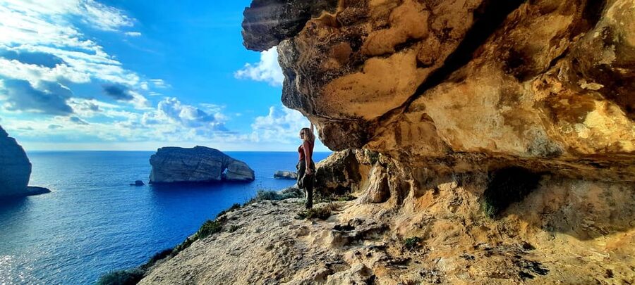 Gozo Unveiled Hiking: A Guided Hike Tour in Gozo - The West - Tal-Wardija Punic Temples and the older Gozo