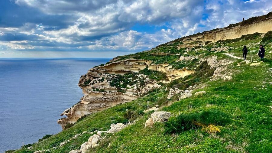 Gozo Unveiled Hiking: A Guided Hike Tour in Gozo - The West - Dwejra Tower and the final coastal sights