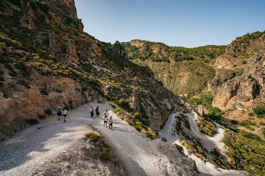 Granada: Los Cahorros de Monachil Canyon Hiking Tour - Following the Monachil River