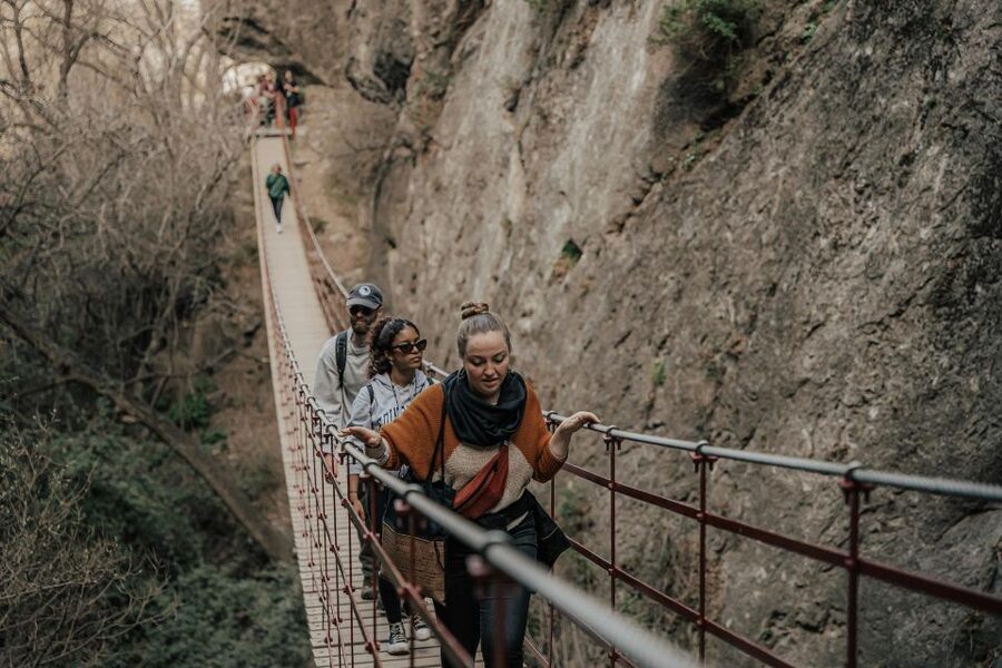 Granada: Los Cahorros Guided Afternoon Hiking Tour - The first climb to Mirador de Los Cahorros
