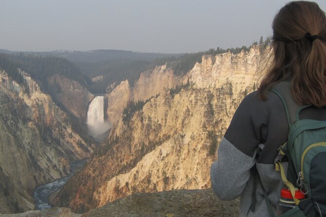 Grand Canyon of the Yellowstone Rim and Loop Hike with Lunch - Clear Lake: a quiet place for lunch