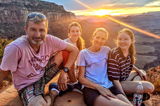 Grand Canyon Sunset Hiking Adventure Deep Below The South Rim - The headlamp return and the black-light search