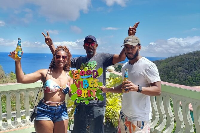 Gros Piton Hike with Dannyboy & Co. - The climb begins with a ride across St. Lucia