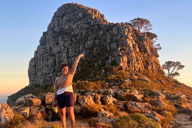 Guided Sunset/Sunrise Hike on Lions Head,Cape Town (Hotel Pickup) - Coming down after dark