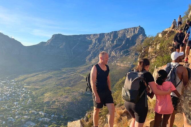 Guided Sunset/Sunrise Hike on Lions Head,Cape Town (Hotel Pickup) - The middle section and the first big views