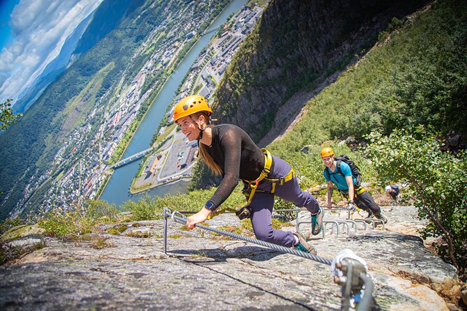 Half-Day Hiking in Mosjøen Via Ferrata - Two ferrata sections, with room to choose your effort
