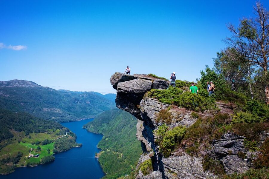 Haugesund: Himakånå Guided Hiking Trip - A matpakke in Nedstrand