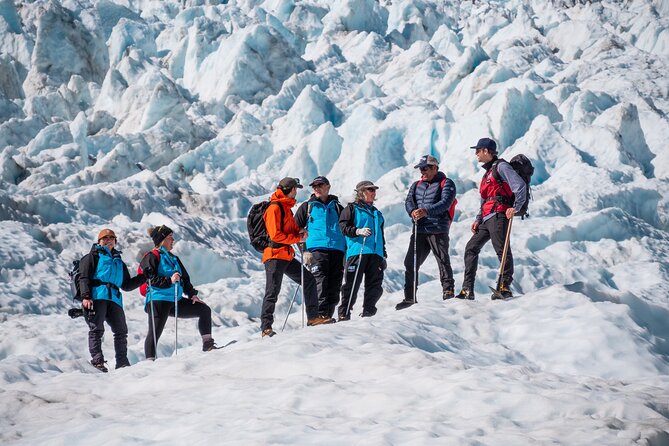 Heli Hike Fox Glacier - Getting fitted out at Fox Glacier Guiding