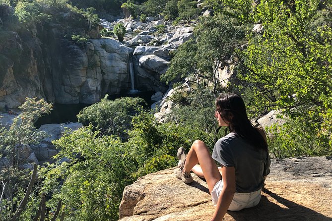 Hidden Waterfalls Hiking Adventure - Hiking down to the waterfall
