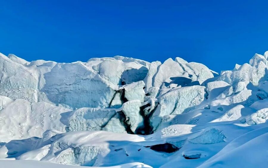Hike Matanuska Glacier w/Alaska Honey, Wine Tasting - What the glacier guide adds