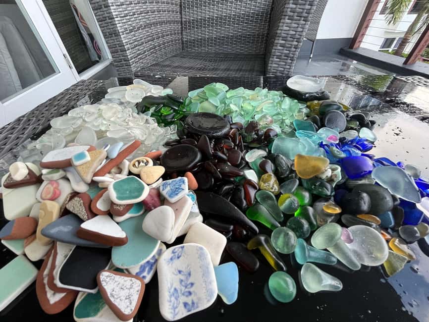 Hike St. Kitts: Sea Glass Discovery at Volcanic Beach - What You Search For on the First Beach