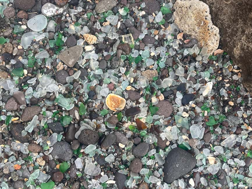Hike St. Kitts: Sea Glass Discovery at Volcanic Beach - From Tropical Growth to Volcanic Rock