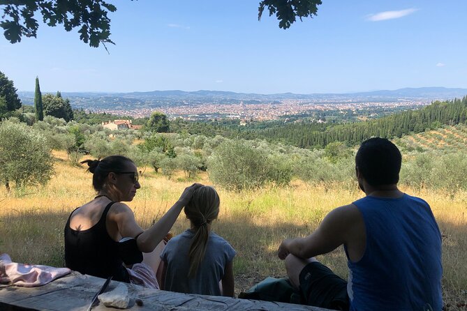 Hiking Florence Tuscany hills with lunch & wine - Lunch at Fattoria di Maiano