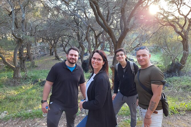 Hiking in the Olive Groves,Villages,Sunset,with Swim Stop - From Liapades to Rovinia Beach