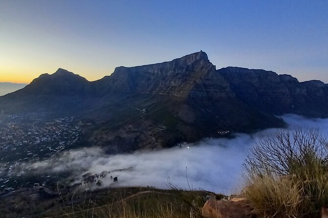 Hiking Lion's Head for Sunrise or Sunset - Sunset details: golden views and a careful descent