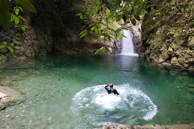 Hiking Tabernacle Thundering Waterfall in Dominican Republic - A waterfall hike where the river does the guiding