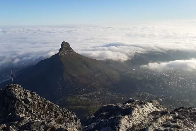 Hiking Table Mountain at sunrise Platteklip Gorge Morning Hike - At the summit, the reward is light and open space