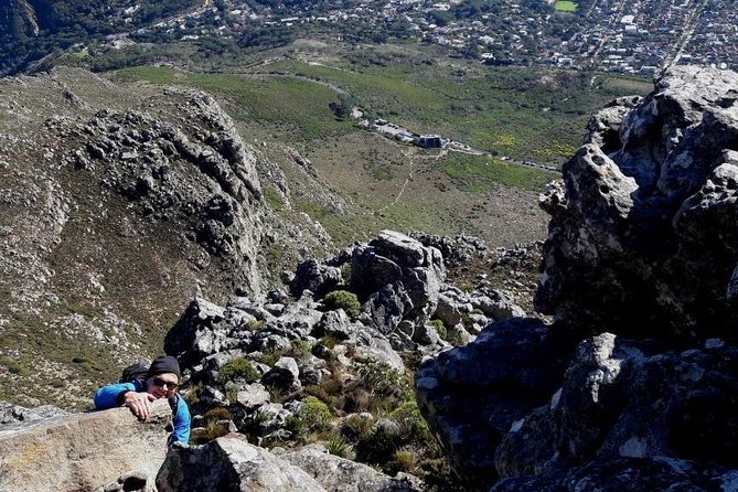 Hiking Table Mountain via India Venster Morning Hike - India Venster is Table Mountain with hands-on adventure