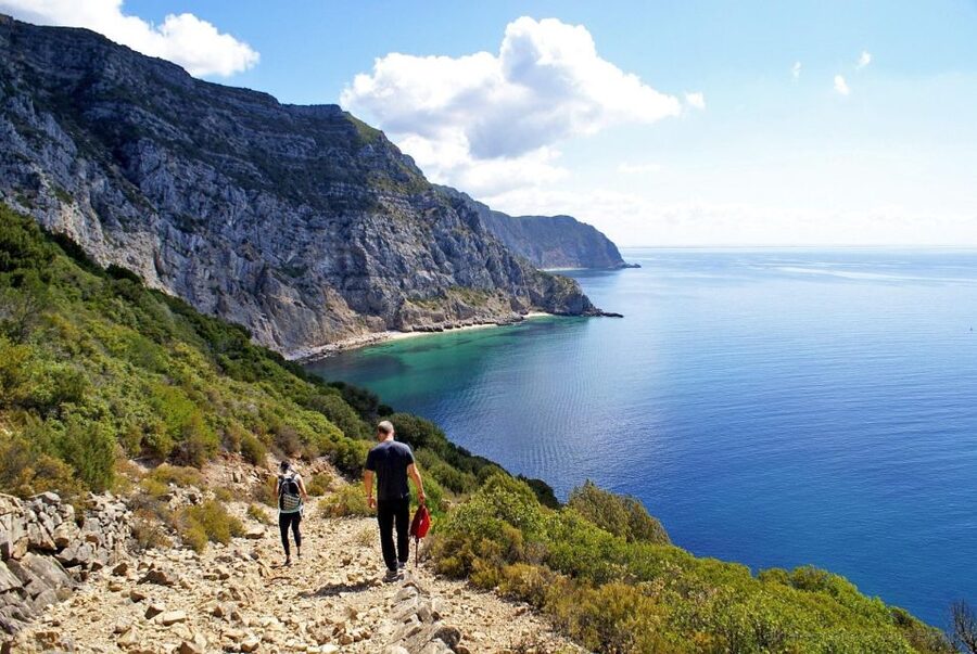 Hiking tour to Highest Limestone Cliff in Europe - A wild route above Arrábida’s sea cliffs