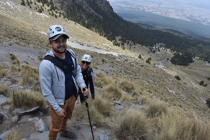 Hiking Tour to volcano La Malinche from Puebla (private tour) - The climb toward the sandy upper area