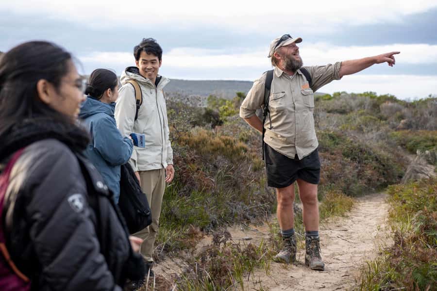 Hobart: Bruny Island Adventure: Hike, Highlights & Tastes - Walking to Bruny Arch through lagoons and coastal bush