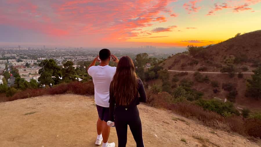 Hollywood Walking & Hiking Sunset Tour with LA Skyline Views - Meeting Scott and Blue at 1755 Highland Avenue