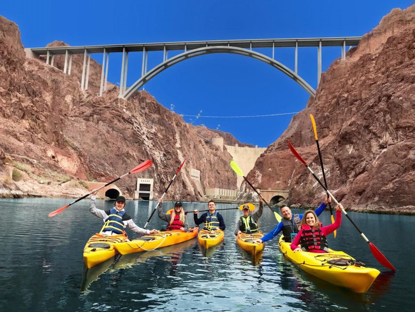 Hoover Dam Kayak Tour & Hike - shuttle from Las Vegas - Key points at a glance