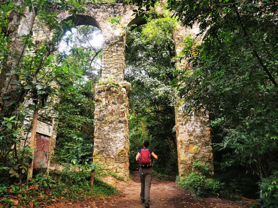 Ilha Grande: Private Hiking with Forest, Beaches & Waterfall - The return walk to Vila do Abraão