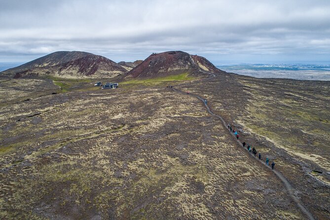Inside the Volcano: Small-Group Tour and Lava Field Hike - Inside the magma chamber, color replaces heat