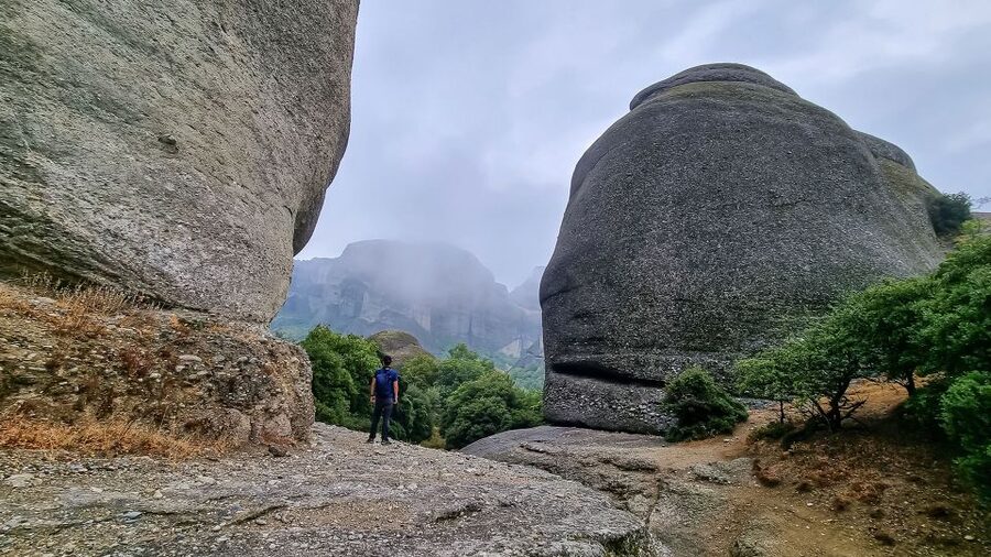 Kalabaka: Meteora Small-Group Hiking Tour w/ Monastery Visit - Visiting one cliff-top monastery
