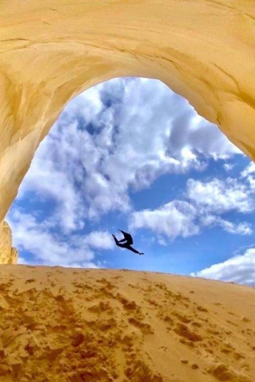 Kanab: The Great Chamber Guided Tour & Hike - The sandy climb to the alcove