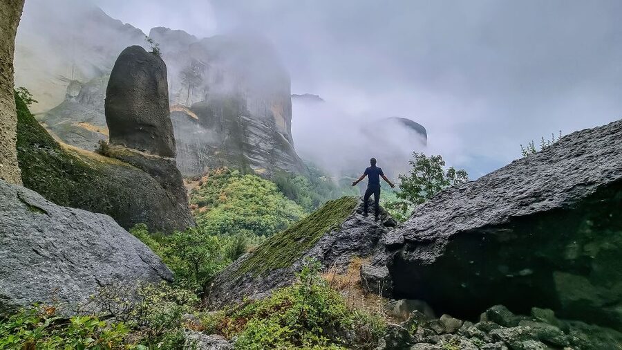 Kastraki: Meteora Via Cordata Hiking Tour to the Great Saint - Via Cordata without the full Via Ferrata strain