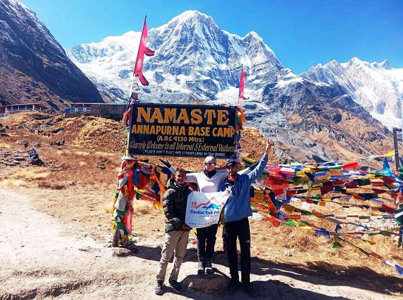 Kathmandu/Pokhara: 5-Day Annapurna Base Camp (ABC) Trek - Day 4: Sunrise at ABC and the long return