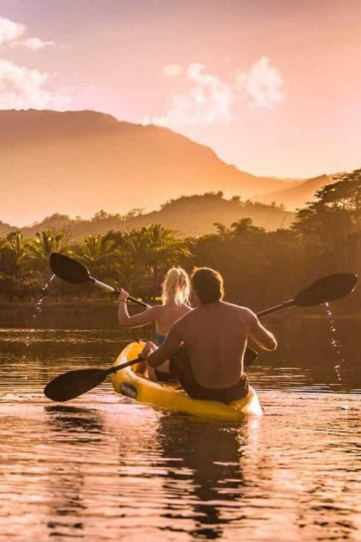 Kauai: Guided Kayak and Hike to Secret Falls - Five miles up the quiet Wailua River