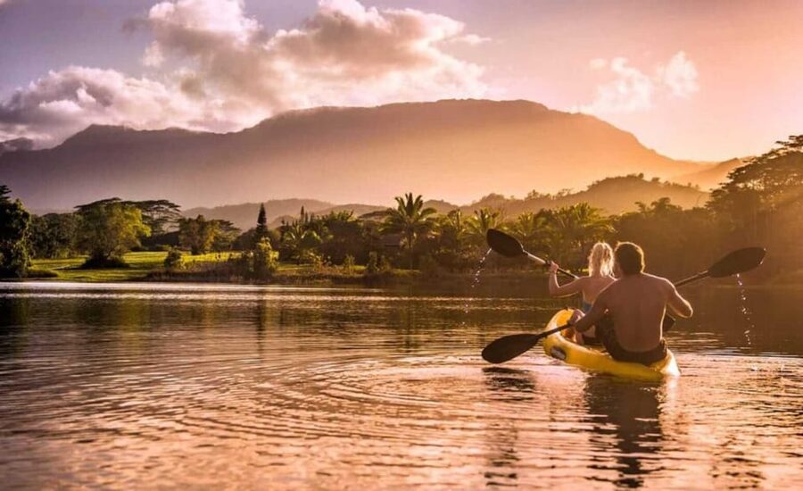 Kauai: Guided Kayak and Hike to Secret Falls - From kayak to jungle trail