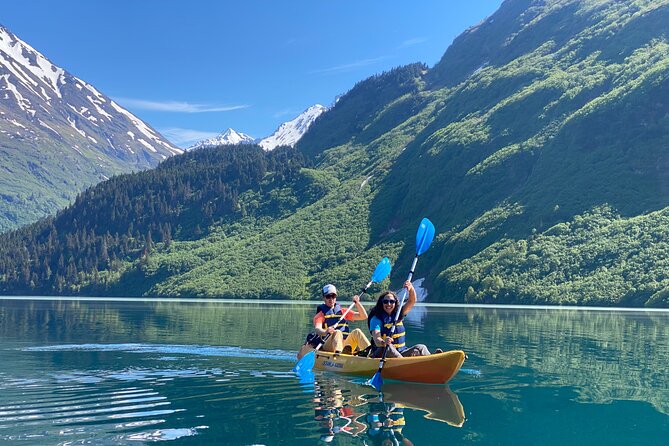 Kayak and Hike to Deep Blue, Glacially Carved Grant Lake, Alaska - Paddling Trail Lake with wildlife nearby