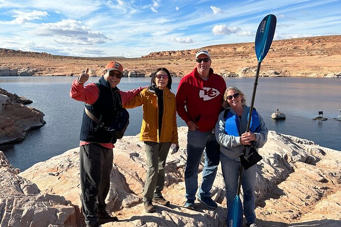 Kayak Antelope Canyon and hike, at Lake Powell - The paddle back is the part to respect