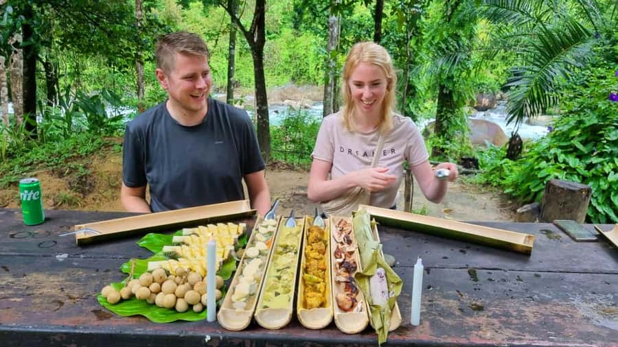 Khao Sok: Private Jungle Trek, Waterfall Swim & Bamboo Lunch - What the jungle walk feels like