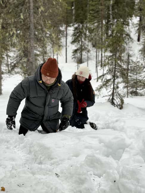 Korouoma Canyon Frozen Waterfalls Hike & Private Teepee BBQ - What you might see beyond the ice