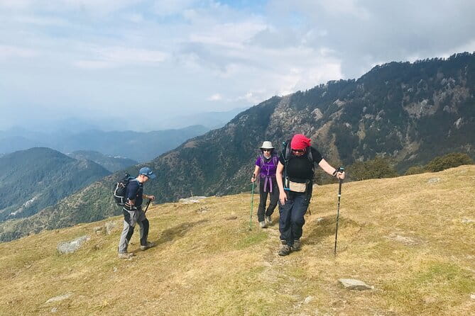 Laka Glacier Trek with Manu Adventures India - Triund at about 9,500 feet