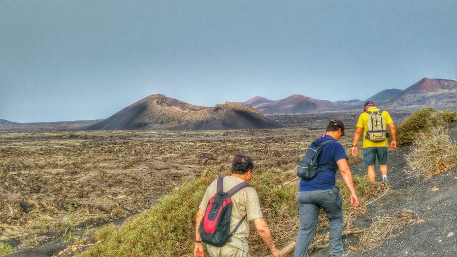 Lanzarote: Volcano Hike - Starting near Montaña Testeina