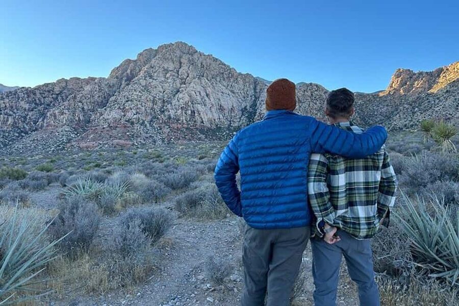 Las Vegas: Red Rock Canyon Guided Hike with Pickup - Calico Tanks offers a reward for steady walkers