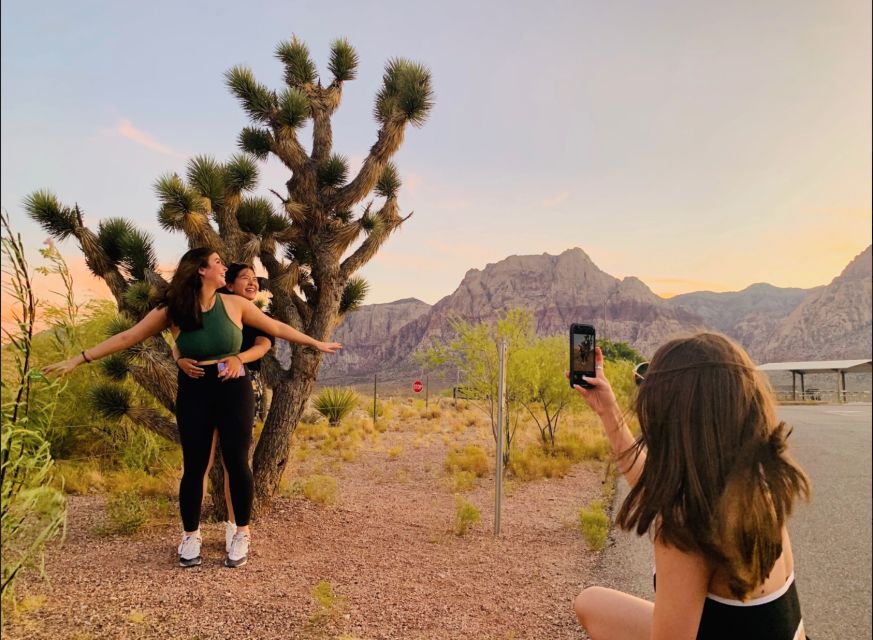 Las Vegas: Sunset Hike and Photography Tour Near Red Rock - Blue Diamond Road offers the first wide desert views