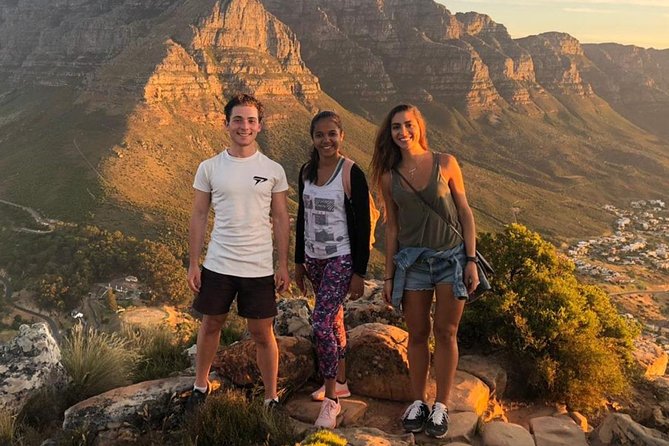 Lion's Head hike for Sunset - The safety briefing sets the tone