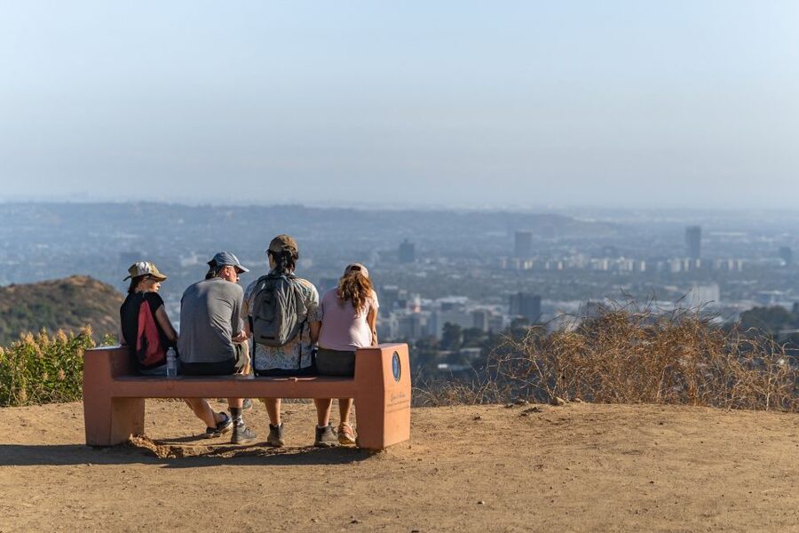 Los Angeles: Hollywood Sign Adventure Hike and Tour - Reaching the high point and photographing the sign