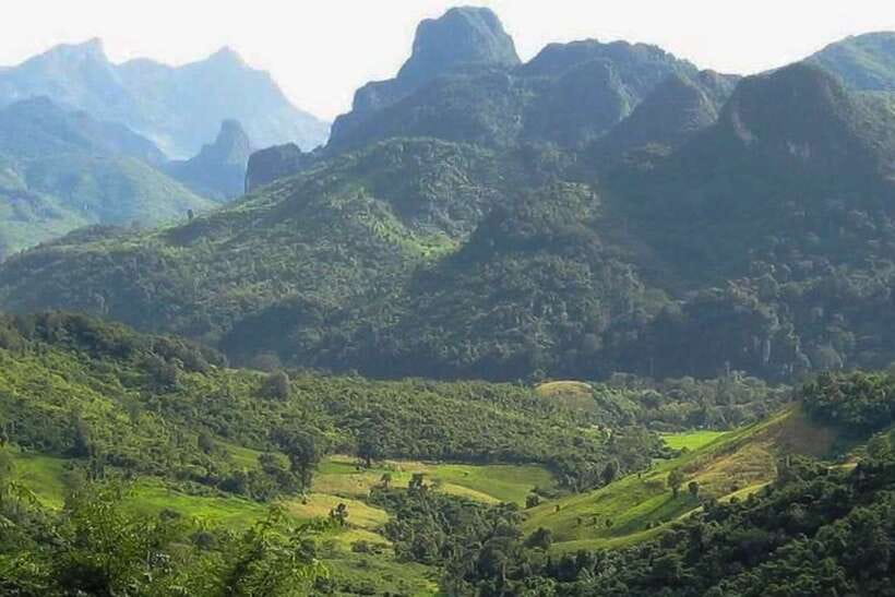 Luang Prabang: Mountain Trek & Local Villages Overnight Tour - Rice fields and Ban Tin Pha on day two